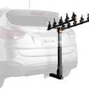 Allen Sports Deluxe Quick Install 5-Bike Hitch Rack, Model 1550RR, Black