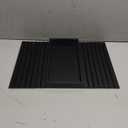 Couch Armrest Table, Bamboo Couch Cup Holder, Couch Cup Holder Tray, Sofa Arm Tray, Armchair Caddy 12.4" x 5.5" with Nonslip Felt Bottom, Sturdy Bamboo Slats for Armrests 6" and Wider (Black)