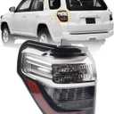 Dasbecan Left Driver Side Tail Light Compatible with 2014-2024 Toyota 4Runner Rear Tail Lamp Replace# 8156135392