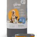 Pet Genie Pail | Dog Waste Disposal System for Outdoor and Indoor Odor Control | Dog Poop Trash Can | Includes 1 Square Refill Bag that Lasts up to 2 Months