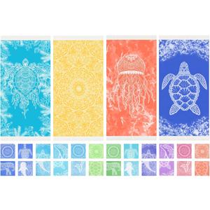 Widdonen Thin Turkish Beach Towel Lightweight Quick Dry Absorbent Cotton Bathroom Bath Pool Swim Towels Extra Large Oversized Sand Free Beach Accessories Essentials Cloud Gifts for Adult
