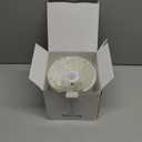 KDG Portables Cordless Table Lamp, Fabric Shade Desk Lamp, 4000mAh Rechargeable Battery Powered Lighting, Dimmable Light for Dining Room, Bedroom, Bedside, Bar, Night Light, Camping, Balcony (Gold)