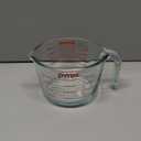 Pyrex 4-Cup Glass Measuring Cup For Baking and Cooking, Dishwasher, Freezer, Microwave, and Preheated Oven Safe, Essential Kitchen Tools (Clear)