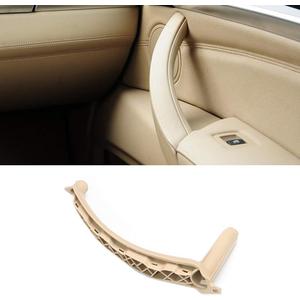 TTCR-II Compatible with BMW X5 Door Handle 2007-2013 E70, for BMW X6 Door Pull Handle 2008-2014 E71, for Right Passenger Side (Beige, Right Front/Rear) (Inner Trim)