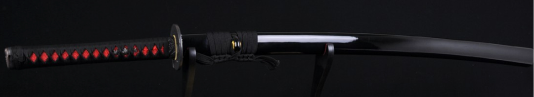 41'' T10 Steel Clay Tempered Katana, Razor Sharp Edge Handmade Japanese Samurai Sword, Full Tang Blade Katana Real Hamons for Martial Arts & Collectors