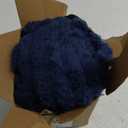 BEDELITE Fleece Blanket Twin Size  3D Ribbed Jacquard Soft and Warm Decorative Fuzzy Blankets  Cozy, Fluffy, Plush Lightweight Throw Blankets for Couch, Bed, Sofa(Navy Blue, 60x80 inches)