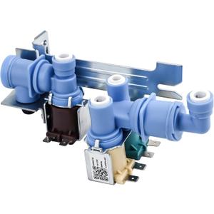 242252702, 240531101 Water Inlet Valve Compatible with Frigidaire, Kenmore, Electrolux, Crosley etc Refrigerator, Replace 2692163, AP5671757, PS7784018, 241734301, K-76150, WV2702 etc