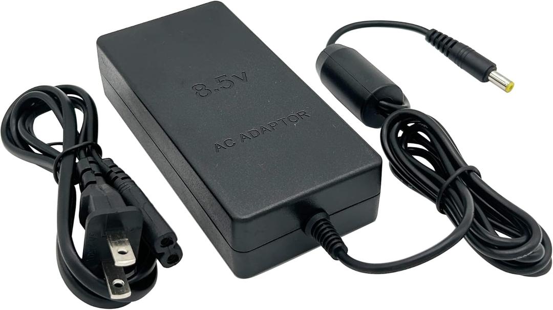 Power Supply for PS2, Replacement AC Adapter Charger Cord for Sony PlayStation 2 PS2 Slim A/C 70000 Gaming Console