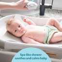 The First Years Rain Shower Baby Spa Bathtub Set Includes Infant Sling, Soothing Spray Shower Head, Fresh Water Tank and Built-in Soft Brush 3-in-1 Newborn to Toddler Design Baby Bath Essentials