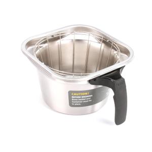 Fetco B001280B1 Brew Basket Assembly for Compatible Fetco Hot Beverage Brewers and Dispensers, 16" x 6", 0.28" Diameter Hole