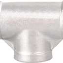 Beduan 3/4" Tee Female NPT T Shaped 3 Way Cast Pipe Fitting - Stainless Steel 304 (Pack of 2)