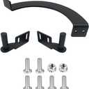 PHYESUVIN Grill Lid Door Stop Arc & Grill Lid Hinge Kit for Traeger Grills, BCA002 Grill Lid Door Stop Arc Right Side and KIT0001 Lid Hinge Kit(1 Left Side & 1 Right Side) for Traeger Pellet Grills