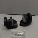 Natudeco 2Pcs Suitcase Replacement Wheels Universal Replacement Luggage Suitcase Wheels Repair Parts for Travel Box Suitcase