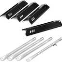 Charbrofire GR2215120-OG-00 4 Burner UFHP2 Heat Shield Grill Replacement Parts for Outdoor Gourmet Grill FSOGBG1106 GR2215101-OG-00 GR2215120OG00 GR2215101OG00 12061 Heat Plates