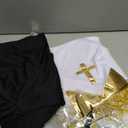 Morph Priest Costume Men Exorcist Outfit Adult Priest Costume With Collar Plus Accessories For Halloween Party