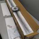 KUSSCO Modern Wall Sconce 39 Ihch Black Bathroom Sconces LED Wall Lighting Fixtures with Acrylic Shade Hardwired Long Vanity Lights Over Mirror for Bedroom Living Room Hallway