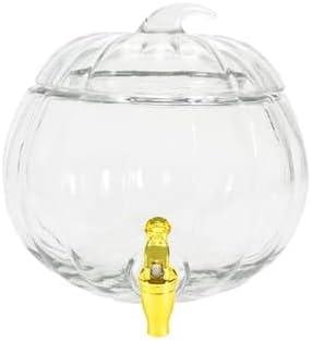 Celebrate It 2gal. Clear Glass Pumpkin Drink Dispenser by Ashland - Fall Kitchen & Party Supplies