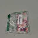 KIOMY Clear Case for Samsung Galaxy S10E, Shockproof Bumper Protective Cover with Airbags Corners Hybrid Design Hard PC Back with Flexible TPU Frame Cute Red Flower Floral Design (Rose Pink)