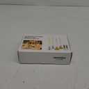 6 Pack Flameless Taper Candles Warm White 9.8In Led Remote Control Timer