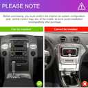 2+64G Android 15 Car Stereo for Ford F150 F250/F350 E250 E350 Edge Taurus Sable Fusion Milan Focus Montego Freestyle Wireless Carplay and Android Auto,7 Inch Touch Screen Radio GPS/WiFi/FM RDS BT