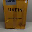 UKEIN Luggage Sets 3 Piece, Carry On Luggage 20In With Spinner Wheels,PC Hardside Suitcase Set with TSA Lock,Durable Carry On Suitcase With Travel Backpack for Men (Black, 3 piece set (20inch))