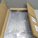 Grisun 5003 Hard Top Lid Cover for Blackstone 28' Griddle, Diamond Galvanized Steel Hood Cover for Outdoor Use