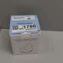 Dental Ultrasonic Retainer Cleaner Machine: 45kHz Dental Cleaning Pod with Digital Timer & 200ML, Deep Cleaning for Dentures, Mouth Guards, Aligners, Night Guards, Braces, Toothbrush Heads & Jewelry (White)