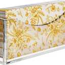 Acrylic Napkin Holder, Clear Waterproof Vertical Guest Towel Holder for Dining Table, Disposable Hand Towels Tray for Bathroom/Hotel/Kitchen (1 PCS)