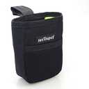 Leconpet Dog Treat Pouch Portable Treat Pouch for Dog Training Easily Carries Perfect Food Snack Storage Holder for Puppy Training and Walking (Black)