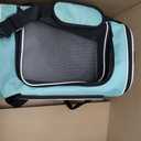 Cat, Dog Carrier for Small Medium Pet Carriers Up to15Lbs, Cats Carrier Soft- Sided Puppy Dogs Bag Portable Foldable Airline Approved Carrier Travel (Green 18 * 11 * 11)