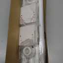 ENJOYBASICS 2 Pack Adjustable Spring Tension Curtain Rods 32 to 66 Inches, Stainless Steel White Shower Rod No Drilling for Window, Bathroom, Closet, Room Divider, 7/8" Diameter