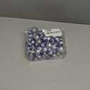 Klikel Christmas Acrylic Blue and Silver Garland 10 Feet Long