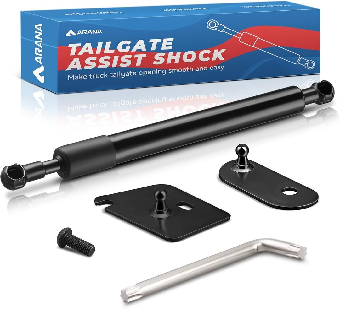 ARANA Tailgate Assist for 2017-2025 F250 F350 Super Duty, Slow Drop Tailgate Shock Damper Strut Accessories for Ford F-250 F-350 F-450 Super Duty XL XLT LARIAT King Ranch Platinum Limited