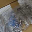 23" Farmhouse Table Lamps Set of 2, 3 Way Dimmable Lamps with 2 LED Bulbs and Rocker Switch, Vintage Nightstand Lamp for Bedroom Living Room Office End Table Entryway, White