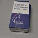 Cotton Compression Socks for Women&Men 15-20mmHg Knee High Cute Support Sock for Nurses, Pregnant Women, Travel