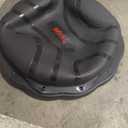 Yes4All 880LBS Half Ball Balance Trainer, Pilates Balance & Stability Ball for Exercises, Home Gym, Floor & Full Body Workouts (A. Matte Black)