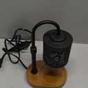 Dimmable Candle Warmer Lamp with Timer Adjustable Height for Scented Jar Candles Electric Candle Wax Melt Warmer for Home Decor Christmas Birthday Gifts for Women Mom(Hummingbird) (01-Black-Hummingbird)