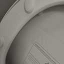 LEIVI Electric Bidet Toilet Seat with Wireless Remote and Side Panel, Multiple Spray Modes, Adjustable Heated Seat, Warm Water and Air Dryer, Auto LED Nightlight, Round