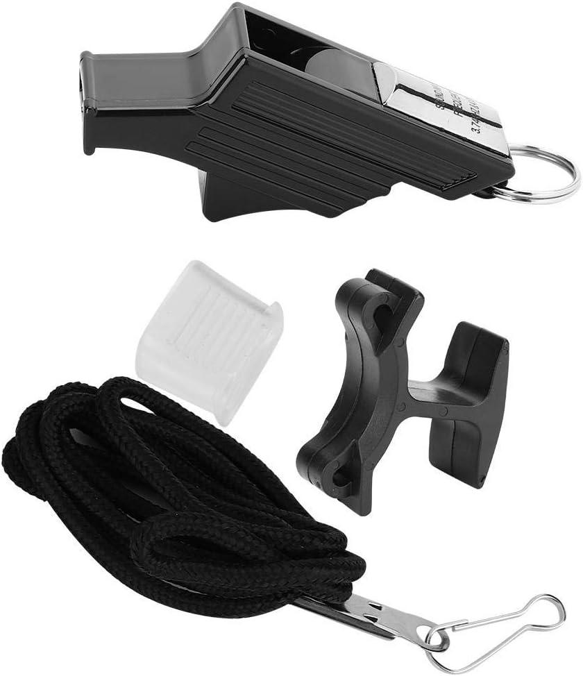 Dilwe Referee Whistle Sports Whistle Whistle Great for, Referees, and Officials by(Black&Silver) Dilwe Referee Whistle Sports Whistle Whistle Great for, Referees, and Officials by(Black&Silver)