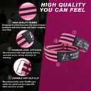 BFR Occlusion Bands for Women Glutes,Blood Flow Restriction Bands for Legs, Butt & Hip Building, Workouts, Best Fabric Resistance Bands for Squat Butt & Thigh