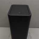 TIPGO Bathroom Trash Can with Lid, 10 Liter/ 2.6 Gallon Slim Garbage Can, Small Trash Bin Waste Basket with Pop-Up Lid for Kitchen, Bedroom, Living Room, Office (Black)