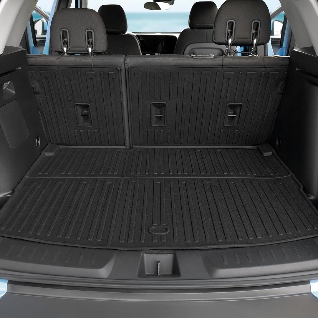 Cargo Mat for 2021-2026 Chevy Trailblazer (AWD & FWD) Accessories, Full Coverage All Weather Trunk Cargo Liner with Backrest Protectors