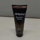 Artecho Acrylic Paint, Burnt Umber Paint (120ml / 4.05oz) Tubes, Art Craft Paints for Canvas, Rock, Stone, Wood, Fabric, Art Supplies