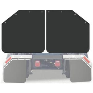 24" x 24" Angled Mud Flaps for Semi Truck 1/5" Thick Mudflaps Semi Truck Mud Flaps Splash Guard Set Of 2