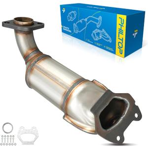 PHILTOP Front High FLow Catalytic Converter Fit For Dodge Chrysler Volkswagen Ram 3.6L Grand Caravan 11-20, Town & Country 2011-2016, Journey 2011-2019, 200/Avenger/Routan 2011-2014(EPA Compliant)