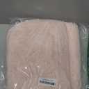 MIULEE Blush Bathroom Rugs Set 2 Piece, Soft Absorbent Microfiber Bath Mat Set, Non Slip Quick Dry Machine Washable Plush Shaggy Bath Rugs for Bathroom Floor, Tub and Shower, 16x24 inches