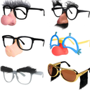 Ocean Line Halloween Glasses - 6 Pairs Fun Halloween Costume Party Favors