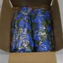 Miracliy 8Pcs 66FT Blue Flower Garland, Artificial Rose Floral Vines Fake Hanging Spring Flower Garland for Wall Backdrop Wedding Arch Tea Party Door Mantle Decoration