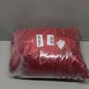 NICETOWN Red Velvet Blackout Curtains 84 inches Long 2 Panels for Bedroom, Thermal Wall Decor Soundproof Privacy Protection Panels for Home Theatre/Film Room/Stage (Rod Pocket Design)