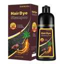 Light Brown Hair Dye Shampoo 3 in 1, Long-lasting & Natural Hair Color Shampoo, Herbal Ingredients Natural Shampoo Hair Dye Effect in Minutes, Gifts for Men Women 500ml